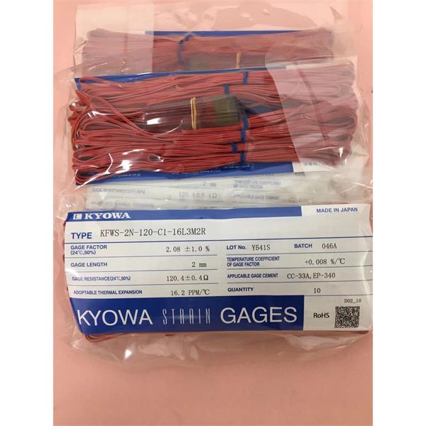 日本KYOWA共和KFGS通用箔式應(yīng)變片KFGS-02-120-C1